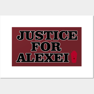 Justice for Alexei Posters and Art